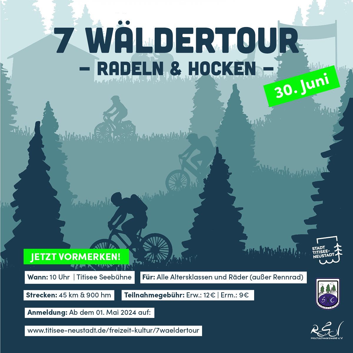 Mit dem liegt das erste Event für 2024 bereits hinter uns und mit der 7 WÄLDERTOUR steht…